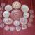 //-CLEAR DEPRESSION GLASS SET 2 thumbnail