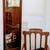 Simple full length oak bevelled mirror 2 thumbnail