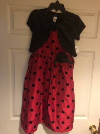 NEW Girls Sz 14-16 dress with shrug 1