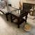 Beautiful 2-pc Walnut Coffee Table and Side Table 3 thumbnail