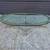 Vintage Hollywood Regency Brass Oval Coffee Table (La Barge) Glass Top 3 thumbnail