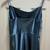 Birdy Grey Dress Blue Satin Dress 10 thumbnail