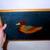 MOSAIC DUCK PICTURE vintage Painting Shiny Wood Table Tray Decoration 1 thumbnail