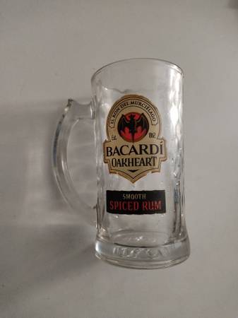 Bacardi Oakheart 12 oz Mug For Sale 1