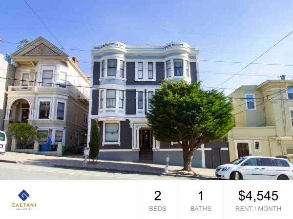 $4,545 / 2br - Beautifully Remodeled NOPA 2-Bedroom w/ In-Unit Laundry! (alamo square / nopa)63884004676865120
