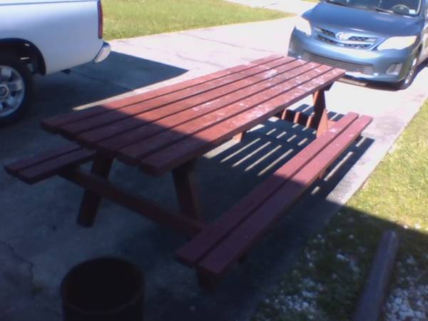 Picnic Table (Pressure Treated Wood) 8'x25" 1