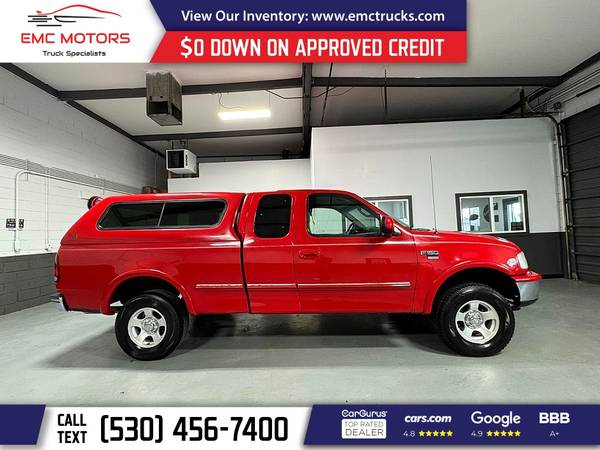 1998 Ford F150 F 150 F-150 XLT SERVICIADO Y LISTO! - $9.450 (1010 GRASS VALLEY HWY, AUBURN, CA 95603)63469635713795124