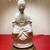 Vintage Serenely Smiling Buddha Table Lamp w/ Brass Base 4 thumbnail