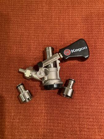 Kegco D System Sankey Beer Keg Tap Coupler w/Adaptor Kit - home-brew 1