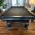 Beautiful black 8 foot three-piece one inch slate Pool Table 1 thumbnail