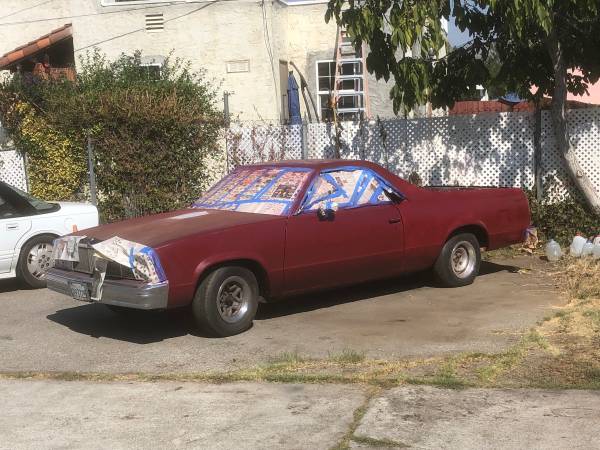 1980 Chevy El Camino - $3,500 (san jose east)63477433542787121