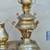 Vintage gilt Persian electric samovar tea set with pot, bowl, pitcher 3 thumbnail
