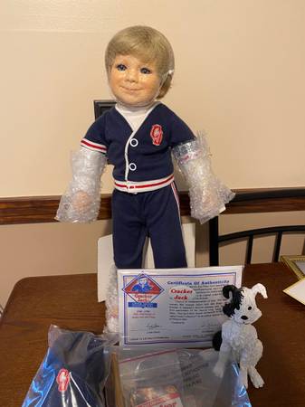 Cracker Jack Porcelain Doll 1