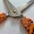Cat Tiger Scissors Stainless Steel Japan Used Worn Vintage 7 thumbnail