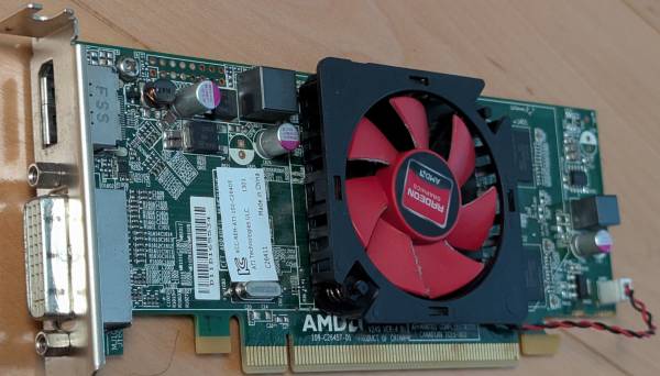 ATI Radeon 6450 low profile PCIe video card 1