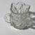 VINTAGE 1898 US Glass Co 3 handle clear glass toothpick holder 1 thumbnail