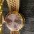 Anne Klein Gold Tone Diamond Flip-Top Bracelet with Hidden Watch 8 thumbnail