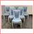 Louis Xvi Style White Washed Dining Side Chairs, Set Of Six 2 thumbnail