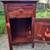 Vintage Side Table/Nightstand - 26" T x 16" D x 15.75" W 7 thumbnail