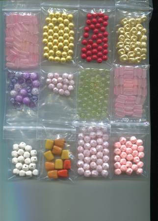 Vintage Plastic Beads 1