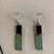 Turquoise and agate earrings and necklace 3 thumbnail