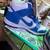 Purple an blue custom Nikes 2 thumbnail