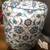 Blue/White Damask MOROCCAN FLORAL FABRIC STUFFED STOOL POOF~New! 1 thumbnail