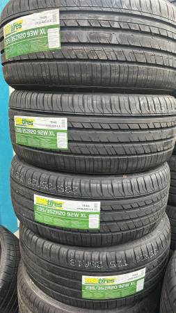 225/3520 4 new tires 1