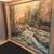 Vintage Framed "Waterfall" Painting Signed 4 thumbnail