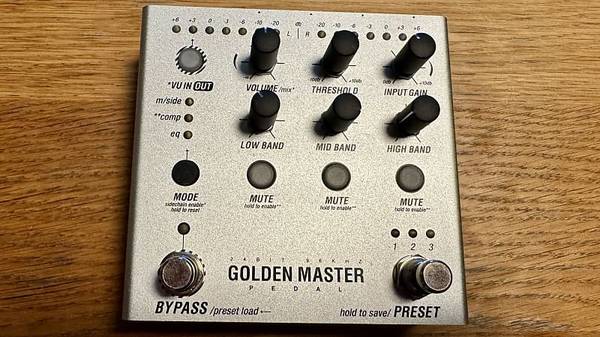 endorphin.es golden master pedal 1