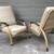 Pair Norman Bel Geddes Art Deco lounge chairs Industrial mid century 1 thumbnail