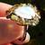 Moonstone ring, 6 Opals 4Yellow Citrines 2Peridots, Size 8 custom made 14 thumbnail