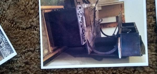Antique kitchen wood burning stove 1