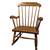 Vtg Antique Maple 28" S Bent Bros Colonial Child Toddler Rocking Chair 1 thumbnail