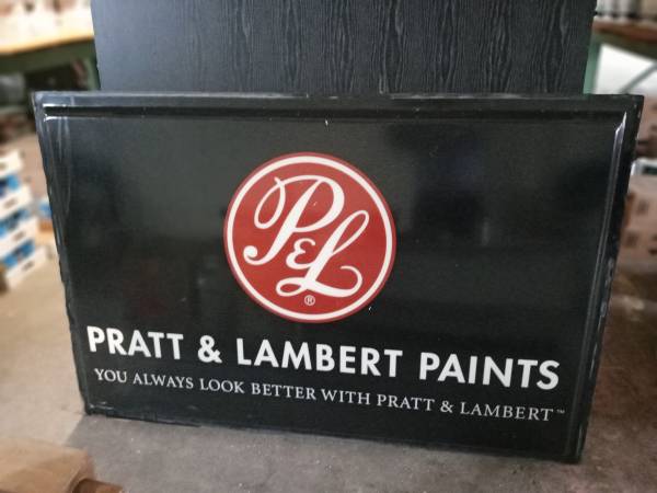 Pratt & Lambert Paint Co 6'x4' Sign 1