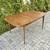 Vintage Mid Century Expandable Walnut Dining Table with 3 Leaves 6 thumbnail