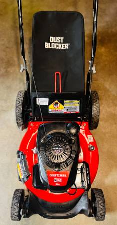 SOLD: CRAFTSMAN, M140, 21" LAWN MOWER – 160cc HONDA ENGINE 1
