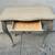 BEAUTIFUL LIKE NEW OLD WORLD TABLE WITH SMALL STORAGE DRAWER AND LONG LEGS 5 thumbnail