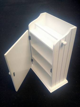 White Medicine Cabinet 1