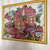 Framed Needlepoint by R. Reiss 9x13 7 thumbnail