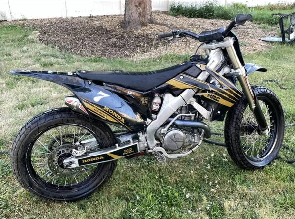 2009 Honda CRF450 Flat Track Motorcycle