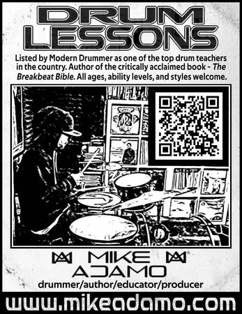 Drum lessons with a top-level drum teacher! 1