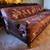 UPHOLSTERED SOFA BED COUCH WOODEN FRAME ON WHEELS FULL SIZE BED 22 thumbnail