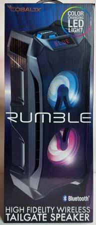 NEW CobaltX Rumble Wireless Tailgate Speaker *MAKE OFFER/TRADE* 1