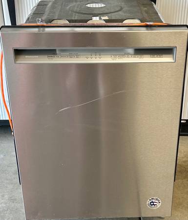 Kitchen Aid Dishwasher Stainless Steel 24” Width 1