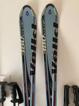 Volkl Energy 380 170cm With 2 Pole Sets And Bag - $100 (Wenatchee)63441553353217121