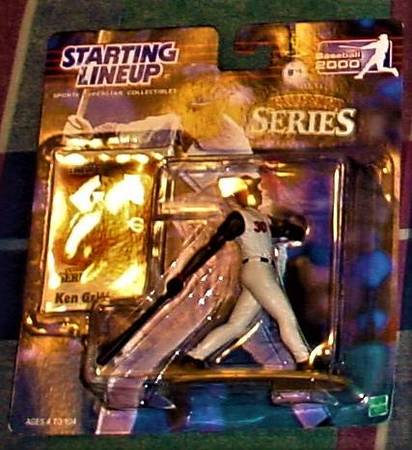 2000 Ken Griffey Jr Series Starting Lineup Extended Series Reds HOF 1