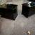 Postmodern black lacquer nightstand end tables 6 thumbnail