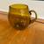large glass amber colored juice pitcher 2 thumbnail