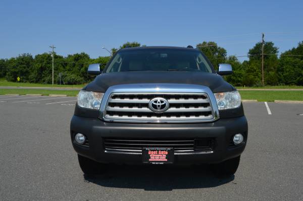 2013 Toyota SEQUOIA PLATINUM 4X4 3RD ROW SEATES ONE OWNER DVD - $13,599 (MANASSAS)63440055631491121